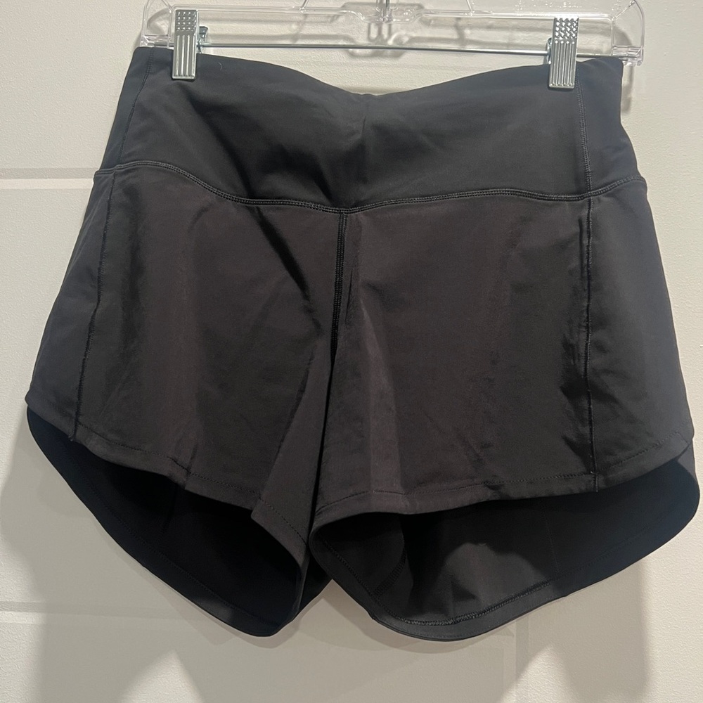 Lululemon Athletica Charcoal Athletic Shorts